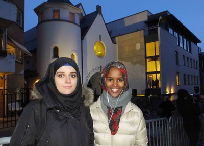 Fredens ring Fatima Dugan och Hibaq Farah